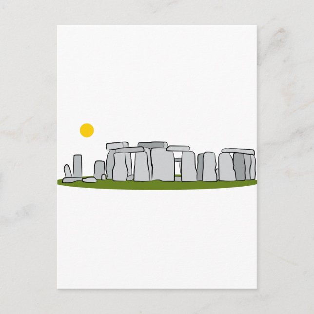 Stonehenge Landmark Postcard (Front)