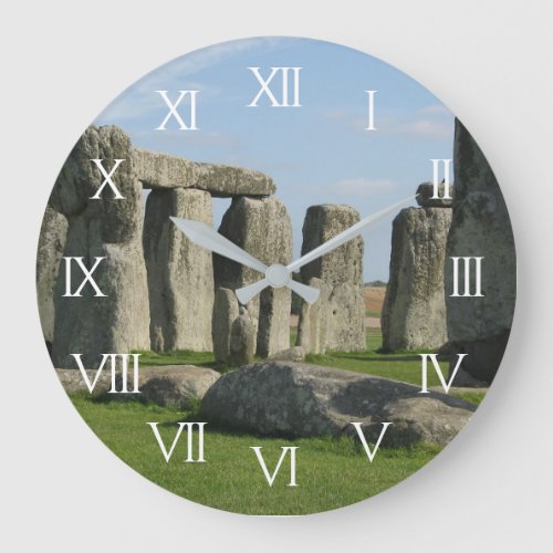 Stonehenge Large Clock