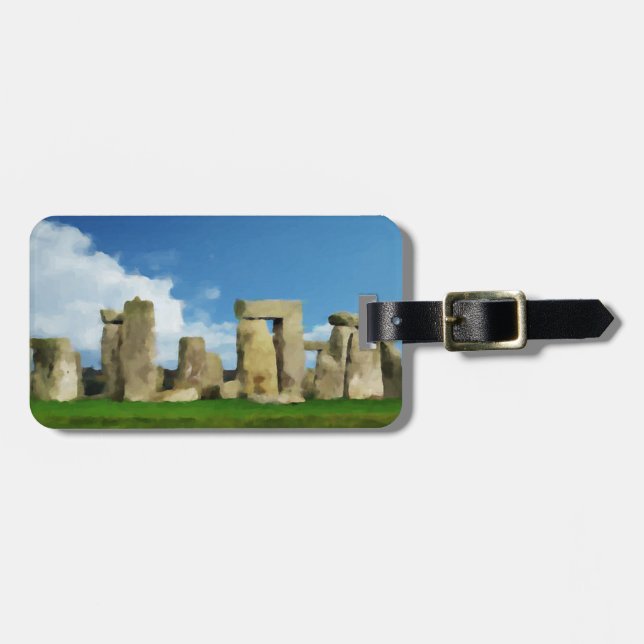 Stonehenge Luggage Tag (Front Horizontal)