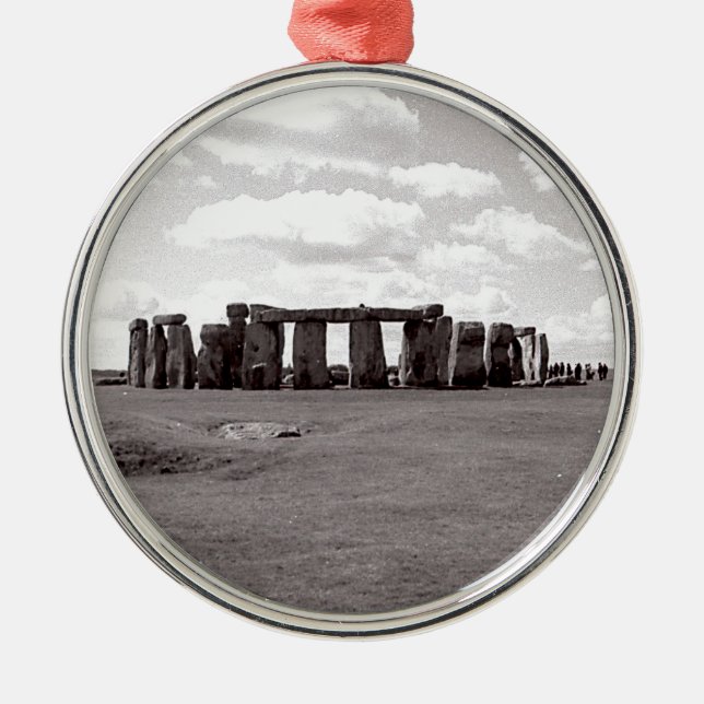 Stonehenge Metal Ornament (Front)