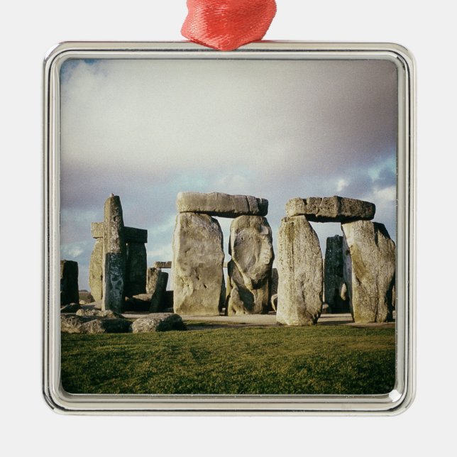 Stonehenge Metal Ornament (Front)