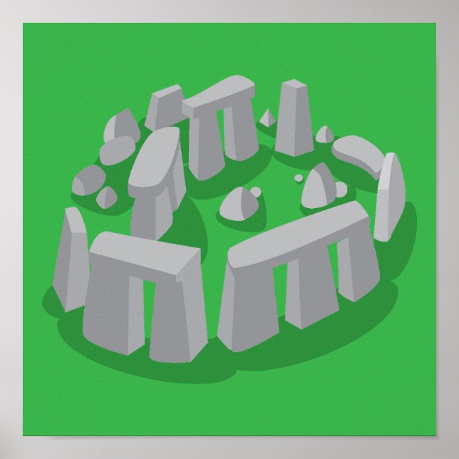 Stonehenge of England Poster (Front)