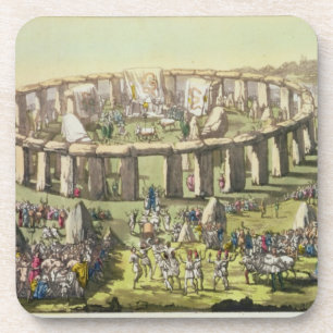 Stonehenge, or a Circular Temple of the Druids, pl Coaster