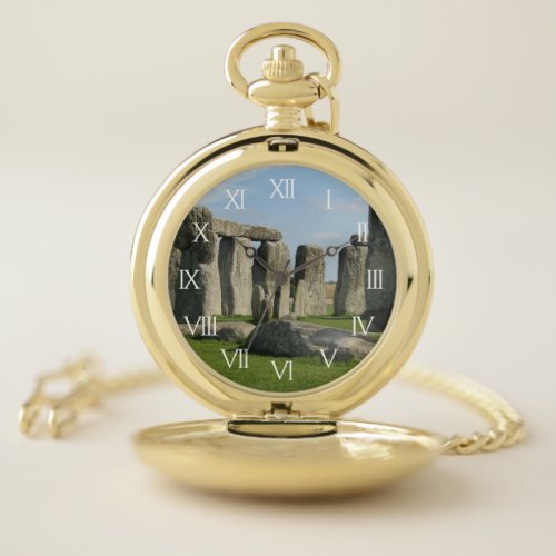 Stonehenge Pocket Watch