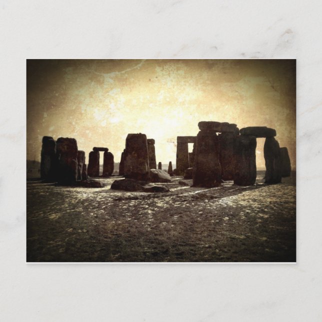 Stonehenge Postcard (Front)