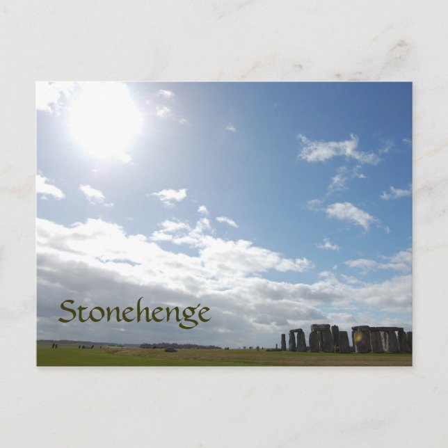 Stonehenge Postcard (Front)