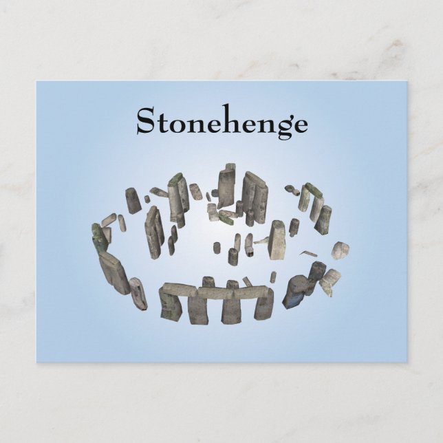 Stonehenge: Postcard (Front)