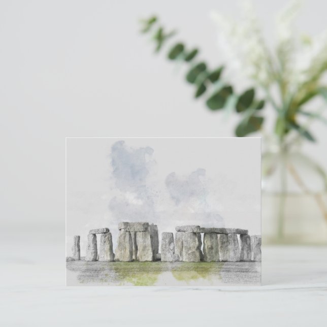 Stonehenge Postcard – “Christmas Gift for Traveler (Standing Front)