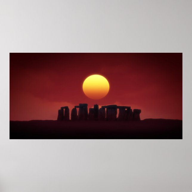 Stonehenge Poster (Front)