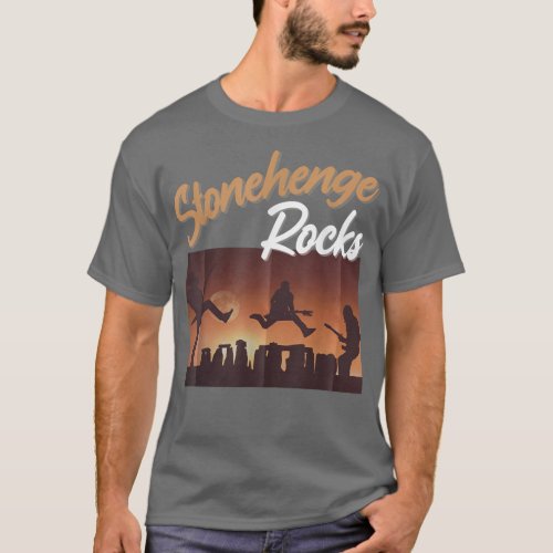Stonehenge Rocks Stonehenge Souvenir _ Stonehenge  T_Shirt
