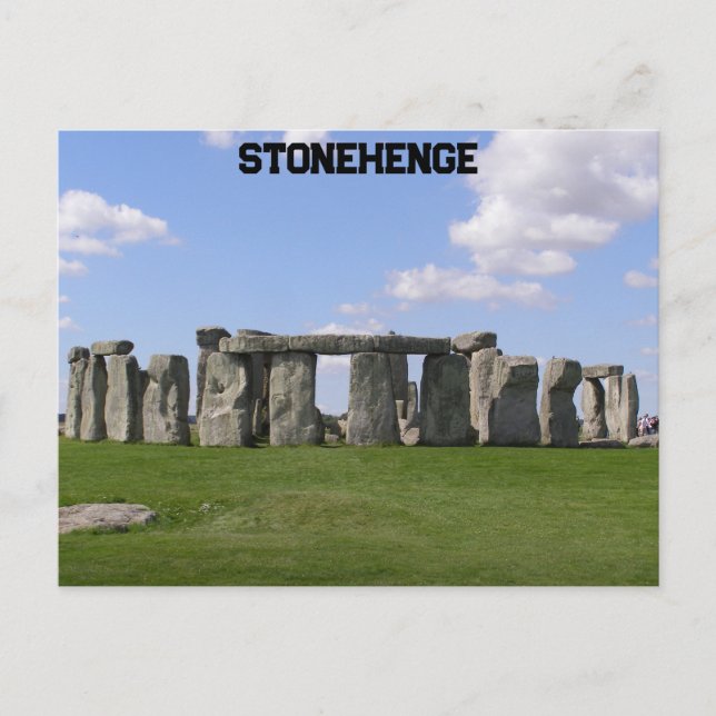 Stonehenge, Salisbury Plain, England Postcard (Front)