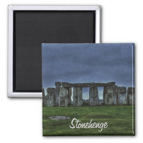 Stonehenge Standing Stones at Dusk Magnet