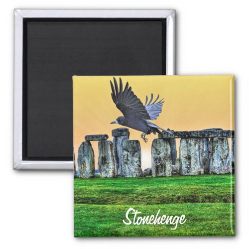 Stonehenge Standing Stones  Rook Magnet