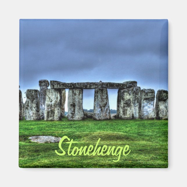 Stonehenge Standing Stones Salisbury, England Magnet (Front)