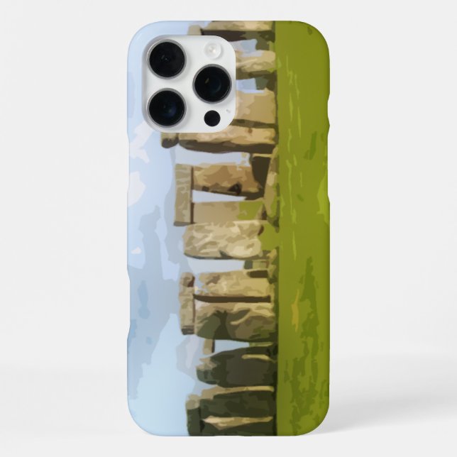 Stonehenge Stone Circle Monument Iphone Case (Back)