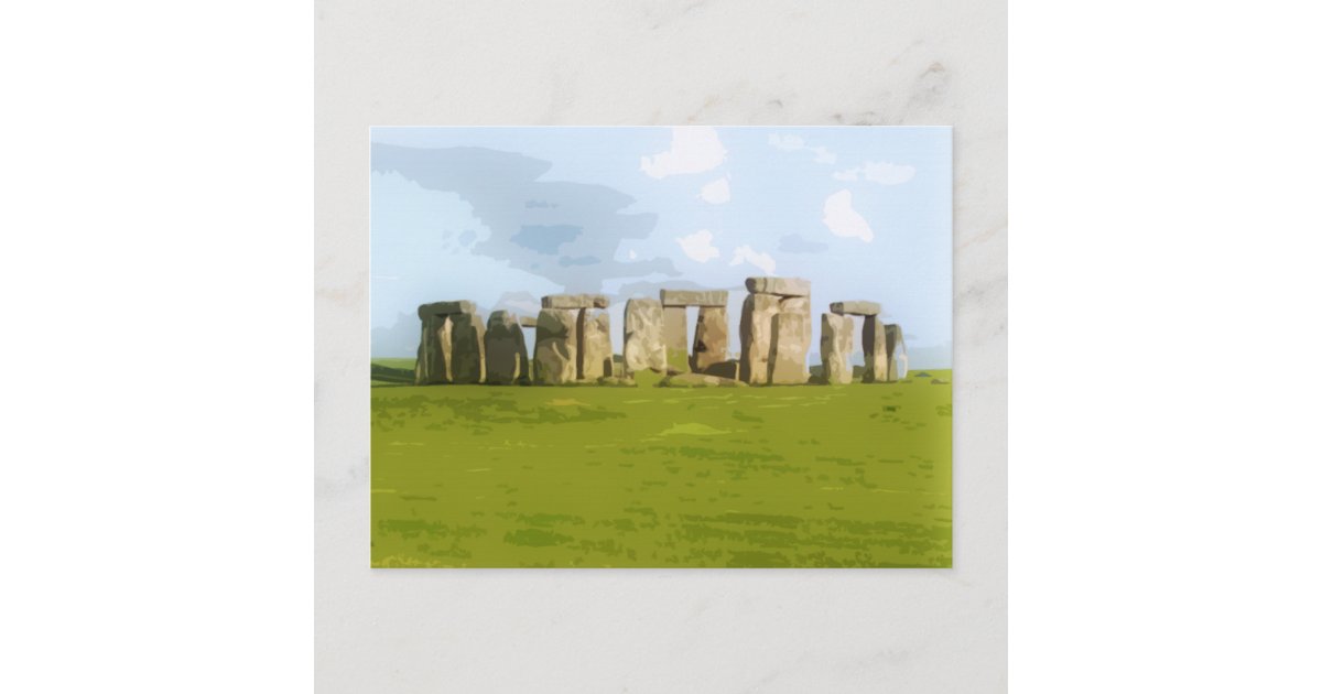 Stonehenge Stone Circle Monument Postcard | Zazzle