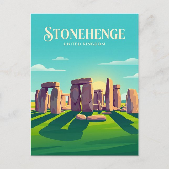 Stonehenge United Kingdom Postcard (Front)