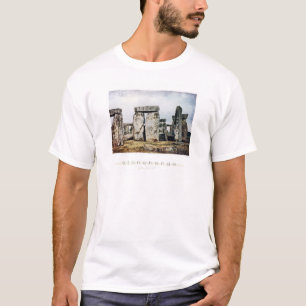 Stonehenge Watercolor Art T-Shirt