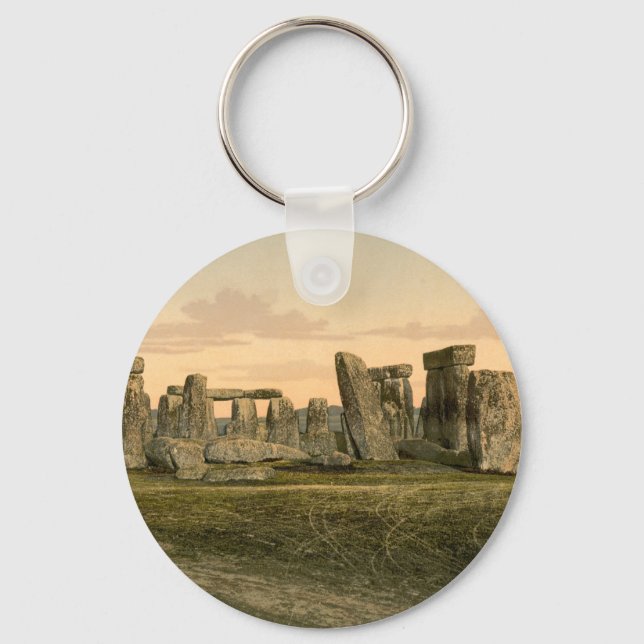 Stonehenge, Wiltshire, England Keychain (Front)