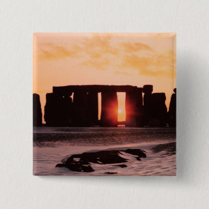 Stonehenge, Winter Solstice Button