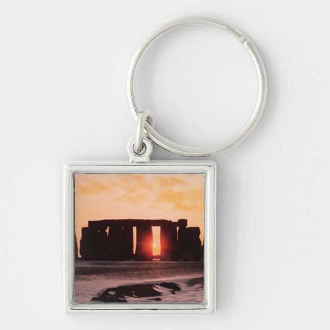 Stonehenge, Winter Solstice Keychain (Front)