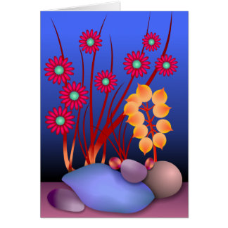 Stones and Flowers Cards