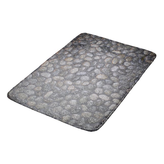 Stones Bathroom Mat (Angled)