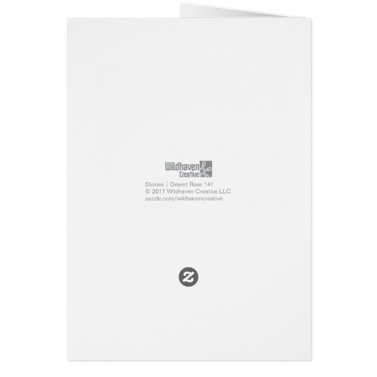 Stones | Desert Rose 141 (Back)