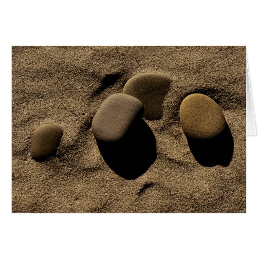 Stones in Sand Cards (Front Horizontal)