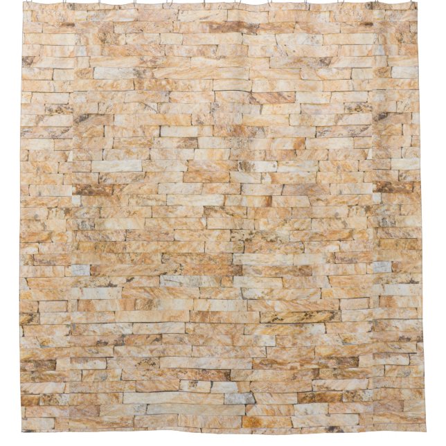 Stones pattern shower curtain (Front)