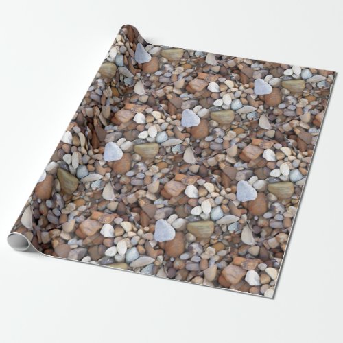 Stones River Rocks Unusual Wrapping Paper
