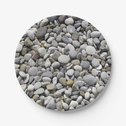 Stones Rocks Texture Paper Plates