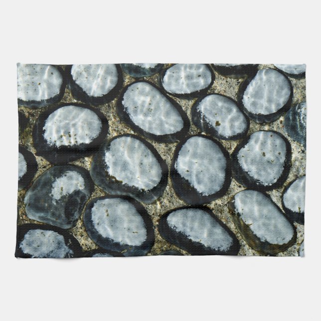 Stones under Water Towel (Horizontal)