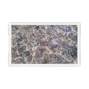 Stones Water Photo Custom Small Vanity Tray