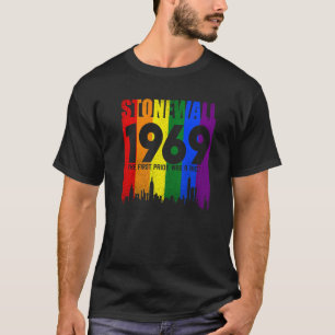 Stonewall 1969 Was A Riot LGBTQ LGBT Lesbian Gay P T-Shirt