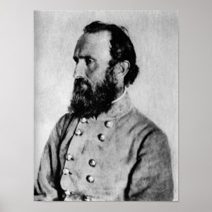 Stonewall Jackson Civil War Poster