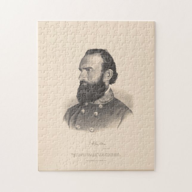 Stonewall Jackson Jigsaw Puzzle (Vertical)
