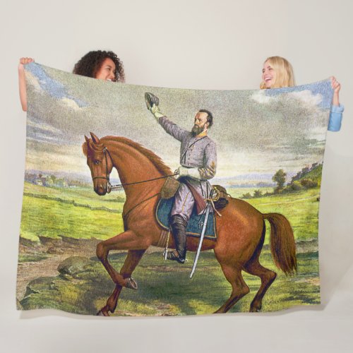 STONEWALL JACKSON on LITTLE Fleece Blanket