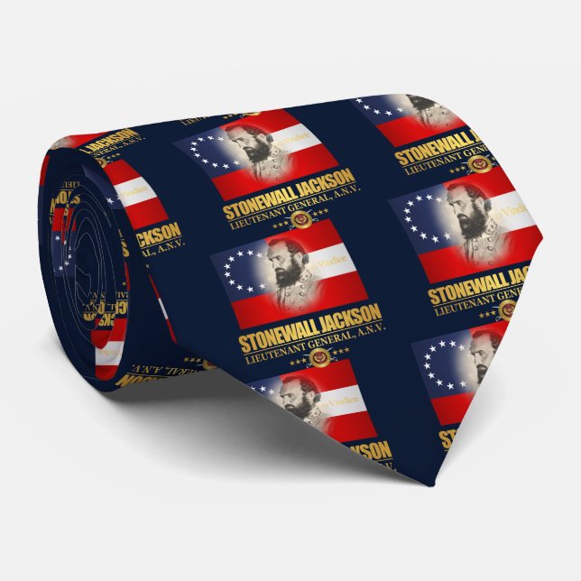 Stonewall Jackson (Southern Patriot) Tie (Rolled)