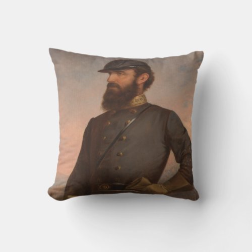 Stonewall Jackson Throw Pillow