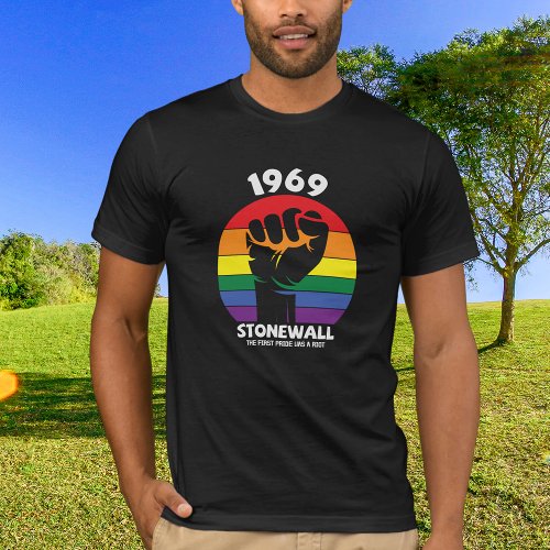 Stonewall Riot Gay Pride T_Shirt