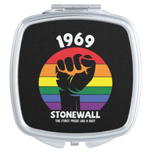 Stonewall Riot Remembrance Gay Pride  Compact Mirror