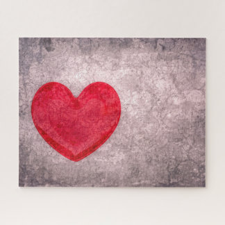 Stonewashed Heart Jigsaw Puzzle