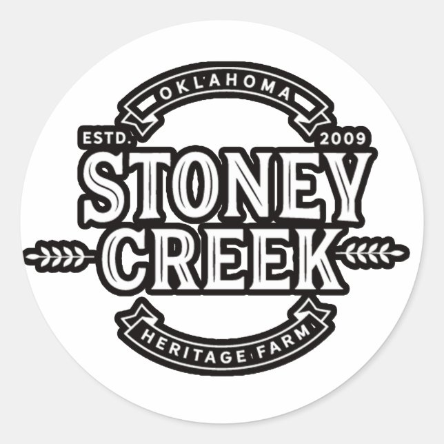 Stoney Creek Heritage Farm Stickers (Front)