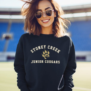 Stoney Creek Junior Cougars Paw Navy Cozy Sweatshirt