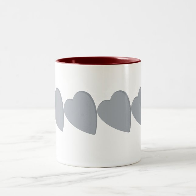 Stoney Hearts Two-Tone Coffee Mug (Center)