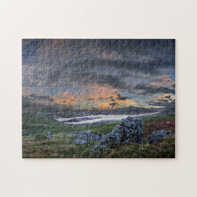 Stoney Pass Sunset - Colorado Trail Jigsaw Puzzle (Horizontal)