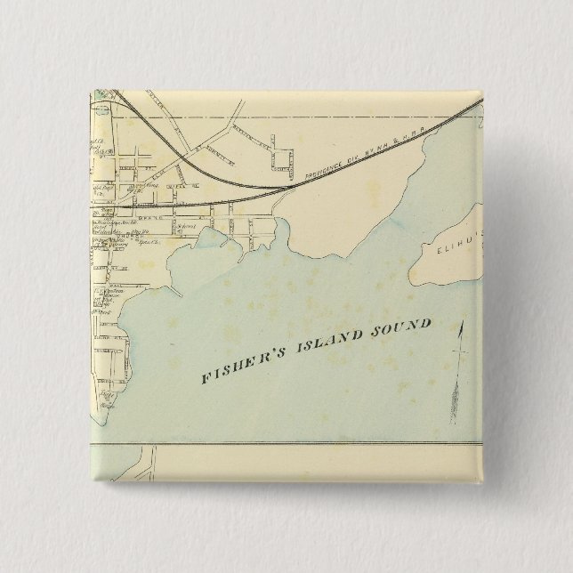 Stonington, Groton Button (Front)