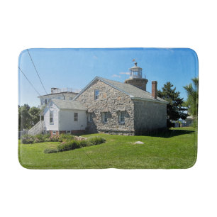 Stonington Harbor Lighthouse, Connecticut Bath Mat