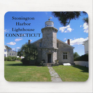 Stonington Harbor Lighthouse, Connecticut Mousepad